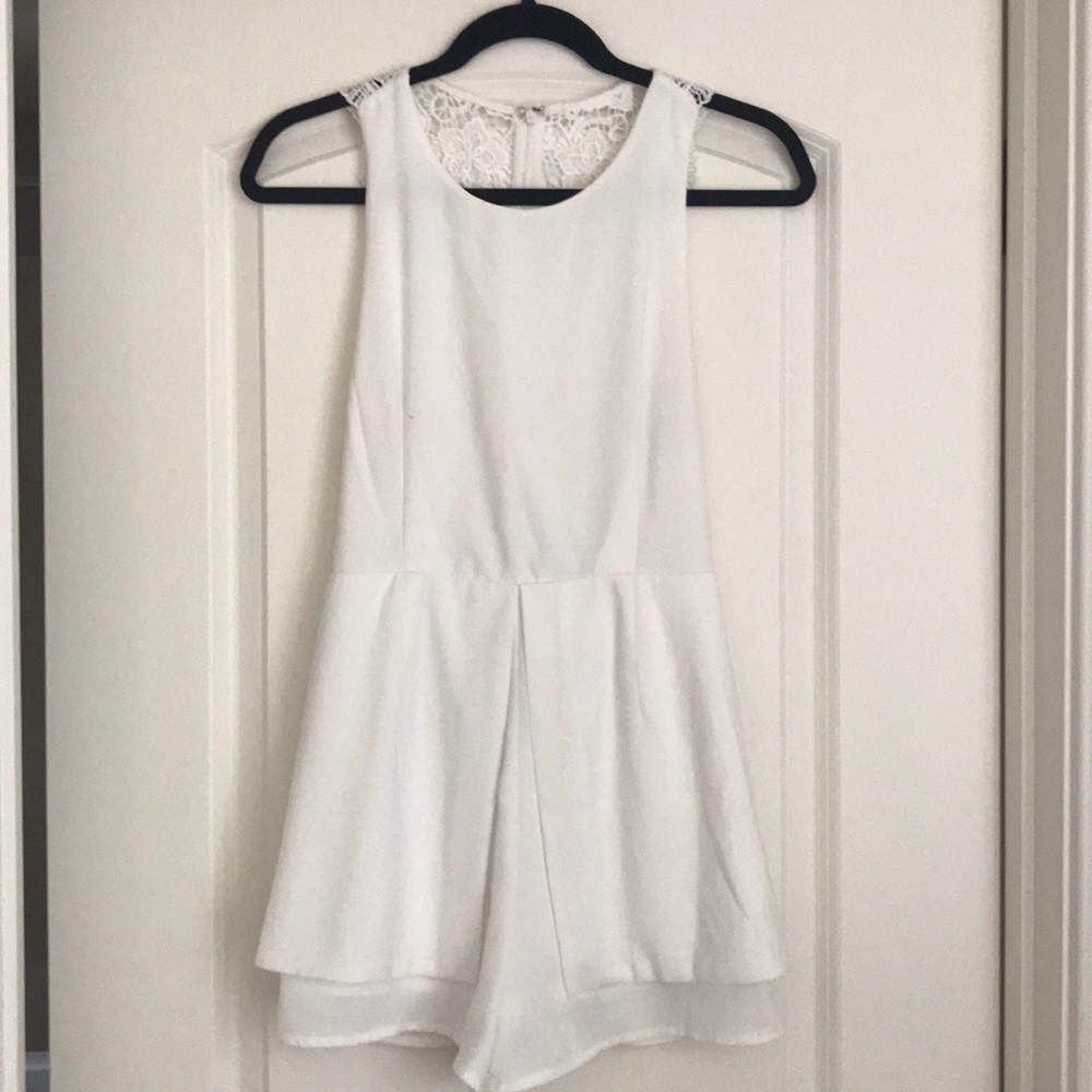 Willy Jay's White Romper